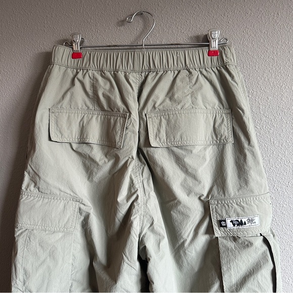 Zara Sage Tan Insulated Snow Cargo Pants Small - Picture 6 of 16